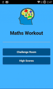 Maths Workout screenshot 0