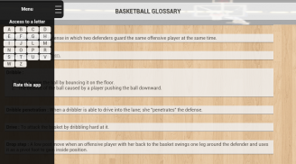 Basketball Dictionnary screenshot 4