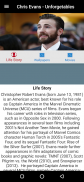 Chris Evans Life Story Movie and Wallpapers screenshot 2