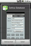 Cellica Database for Android screenshot 4