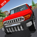 SUV Balap mobil lumpur 3D Icon