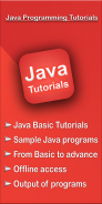 Java Programming Tutorials screenshot 0