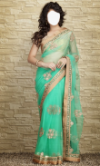 Indian Woman  Designer Saree screenshot 3