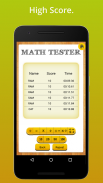 Math Tester screenshot 4