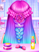 Braided Hairstyle salon Game screenshot 3