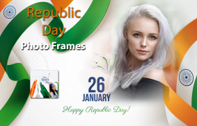 Republic Day Photo Frames - 26 jan cover hd editor screenshot 2