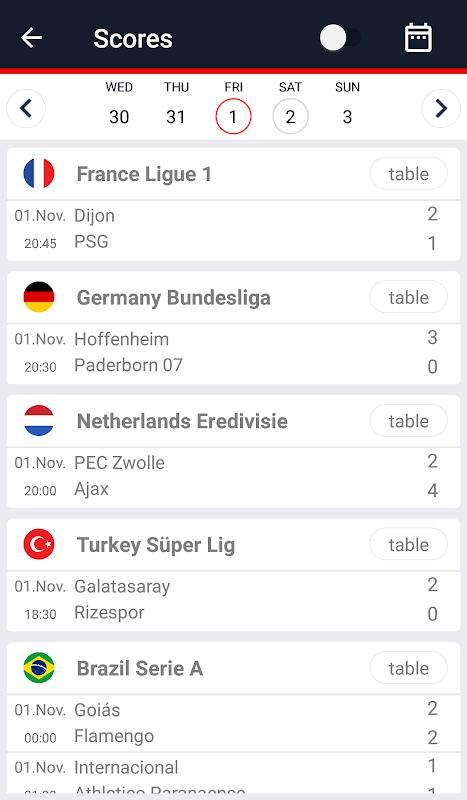 The Tournaments Manager::Appstore for Android