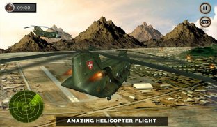US Army Helicopter Rescue: Ambulance Driving Games screenshot 12