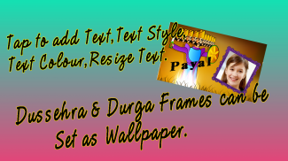 Dussehra and Durga Frames HD screenshot 2