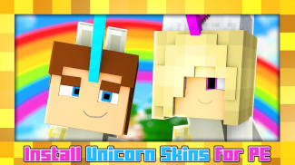 Unicorn skins - rainbow pack screenshot 0