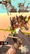 Waffe zusammenführen und Zombie schießen screenshot 5