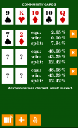 포커 확률 계산기 screenshot 2