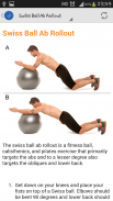 Stability Ball Exercises screenshot 1