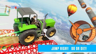 Mega Ramp - Tractor Stunt Game screenshot 7