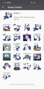 Baru lucu Panda stiker WAstickerApps screenshot 5