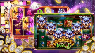 Vegas Words - Downtown Slots screenshot 1