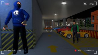 Polis vs hırsız büyük suç Kent Banka soygun oyun screenshot 1