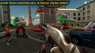 US Commando Robot Shooting Survival Battlegrounds screenshot 3