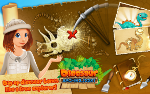 🦖Dinosaur Games Archaeologist Digging Find Bones screenshot 2