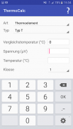 ThermoCalc screenshot 2