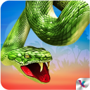 wild, anaconda cobra ataque 3D Icon