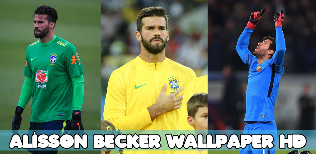 Download Alisson Becker Neon Green Liverpool Jersey Wallpaper