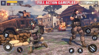 Real Commando Secret Mission - Free Shooting Games screenshot 0