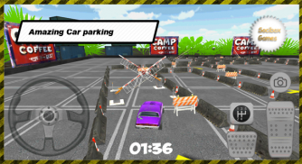 Extreme Purple Car Parking screenshot 3