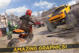 Free Motor Bike Racing - Fast Offroad Driving Game screenshot 2