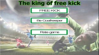 The king of the free kick -soccer screenshot 0