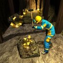 Cave Mine Construction Sim: Gold Collection Game Icon