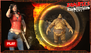 Zombie Absolute Target - Haunted House Games screenshot 5