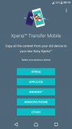 Xperia Transfer Mobile screenshot 0