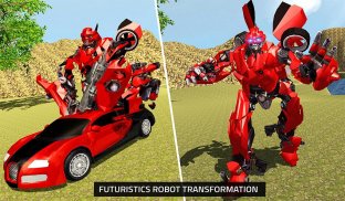 US Robot Transform Car: Robot Transport Games 2018 screenshot 11