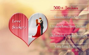 Love Stickers - Valentine screenshot 0