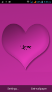 Hearty Names Live Wallpaper screenshot 1