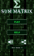 Sum Matrix Puzzle screenshot 3
