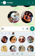 Mejor Stickers de perros WhatsApp WAStickerApps screenshot 3