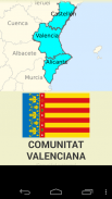 Mapa de provincias de España screenshot 3