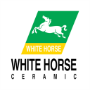 White Horse Ceramic Icon