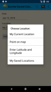 Sunrise Sunset Calculator screenshot 6