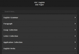 HSC English 2nd Paper screenshot 4