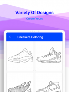 Basketball Shoes Coloring Book screenshot 0