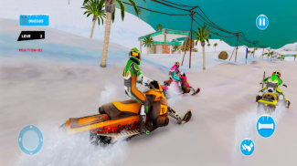 Snow Bike Racing Snocross Game screenshot 3