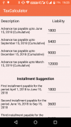 Income Tax / Advance Tax Calculator screenshot 1