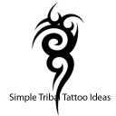 Simple Tribal Tattoo Ideas Icon
