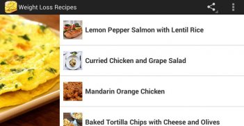 Weight Loss Recipes screenshot 4