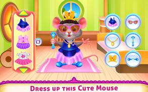 Cute Mouse Caring And Dressup screenshot 5