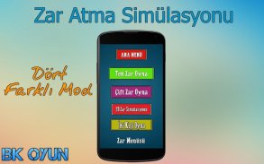 Zar Atma Simülasyonu screenshot 3