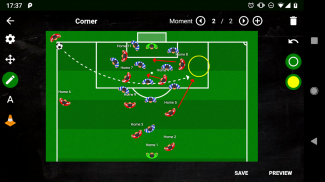 TactiCoach: animated football soccer tactic board screenshot 9